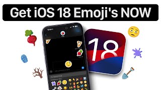 iOS 18  8 New Emoji’s Coming to iPhone [upl. by Rubio]