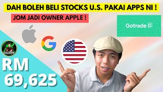 Tempat Terbaik Untuk Membeli Stock US Gotrade Review  DausDK [upl. by Anes948]