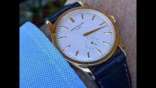 WHY I LOVE THE Patek Philippe Calatrava 5196J [upl. by Ahteres106]