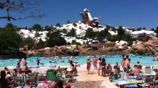 Blizzard Beach Water Park Disney World Wave Pool 8  Orlando Local Guide [upl. by Hildegarde]