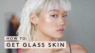 HOW TO GET GLASS SKIN  FENTY SKIN [upl. by Ahsimat222]