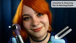 🩺 Very Detailed amp Relaxing Ear and Hearing Examination 👂  ASMR Soft Spoken Medical RP [upl. by Asiluy714]