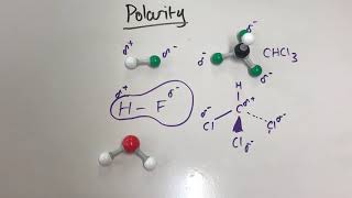 A Level Chemistry Polarity of Molecules [upl. by Aerdnad]