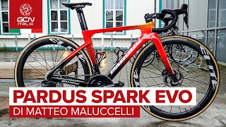 La Pardus Spark Evo di Matteo Malucelli  Biciclette dei professionisti [upl. by Nerin]