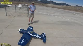 Jamie Park Phoenix Model F4U Corsair Saturday April 9 2022 [upl. by Airetas365]