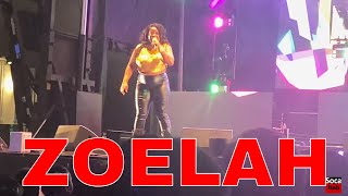 Vincy Soca Artist ZOELAH performing Live in Toronto Caribana Weekend 2024 [upl. by Raseac702]