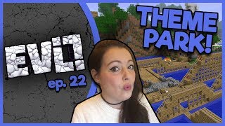 Minecraft Evolution SMP  Theme Park  ep 22 [upl. by Grimbal]