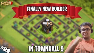 New Builder Hut In Townhall 9 In Clash Of Clans  Episode 28 [upl. by Danell]