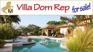 sold Villa caribbean Luxus Sea Horse Ranch resort Dominikanische Republik Karibik zu verkaufen [upl. by Atirehs]