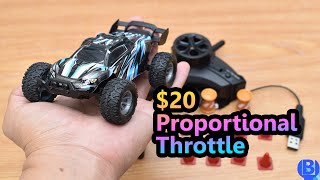 Review Rapid Monster 132 24GHz Proportional Throttle 20 RC Car [upl. by Aufmann]