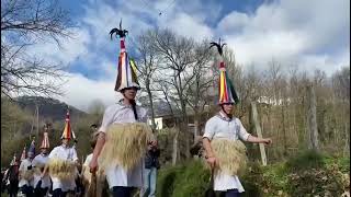 Carnaval rural Los joaldunak salen a espantar a los malos espíritus en Ituren y Zubieta [upl. by Nomal381]