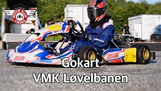 Gokart Træning Viborg Motorklub Løvelbanen FPV [upl. by Freberg]