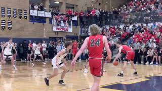 5A District III boys basketball title game highlights OwyheeEagle [upl. by Keri]