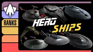 Star Trek Hero Ships Ranked Tier List [upl. by Dronel]