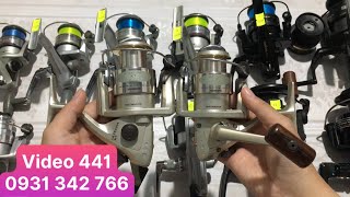 Máy Câu Nhật Bãi Mới Nhất  Máy Shimano Ultegra Máy Daiwa Emblem Chạy 4 Bạc Đạn Rất Đẹp Video 441 [upl. by Eidnew]