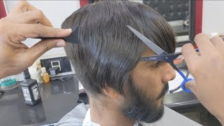 ASMR Scissors  Classic Mens Short length Hair transformation [upl. by Doralin173]