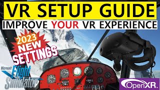 MSFS BEST VR SETTINGS GUIDE 2023 HP REVERB G2  SET and FORGET RTX 3070  4070  4090 [upl. by Hannahsohs193]