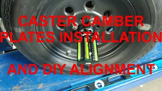 Caster Camber Plate Installation and DIY Alignment [upl. by Naira]