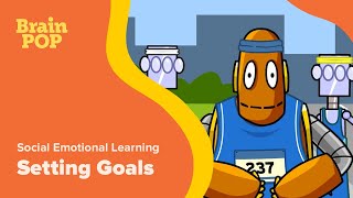 Settings Goals How to Achieve Your Dreams  BrainPOP [upl. by Alcus227]