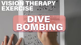 Vision Therapy Exercise Fine Accuity  Dive Bombing [upl. by Thurlow]