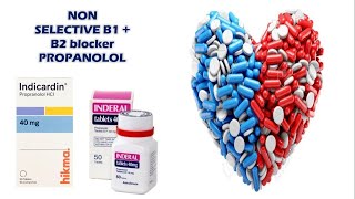 PROPANOLOL IndicardinInderal [upl. by Alram]