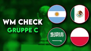 WM Check  Argentinien • Polen • SaudiArabien • Mexiko Gruppe C [upl. by Janean537]