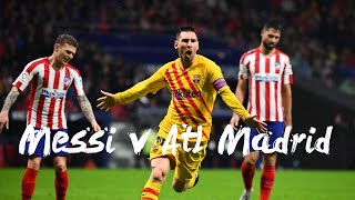 Messi destroying Atletico Madrid [upl. by Dredi]