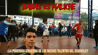 Ecuavoley Babas vs Maliche La fiebre llamado Ecuavoley [upl. by Annahsad]