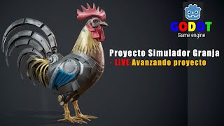 LIVE Godot Engine Proyecto simulador granja [upl. by Oneida]