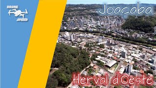 Sobrevoando Joaçaba e Herval dOeste  SC [upl. by Odlonyer360]