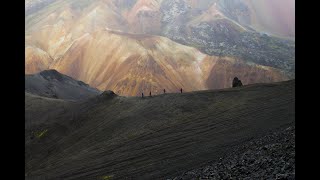 Iceland Highlandlandmannalaugar The best hike to do during summer [upl. by Enyale]