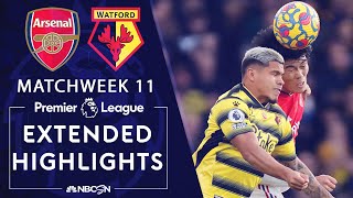 Arsenal v Watford  PREMIER LEAGUE HIGHLIGHTS  1172021  NBC Sports [upl. by Enriqueta788]