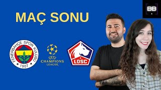 Fenerbahçe direkleri geçemedi  Şanssızlık bir yere kadar Fenerbahçe Lille Maç Sonu [upl. by Aihsi]