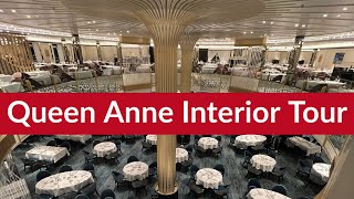 Interior Tour of Queen Anne  First Walkthrough of Cunard’s New Queen [upl. by Karlan]