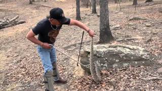 Catching and Bagging 6foot Rattlesnake [upl. by Kancler]