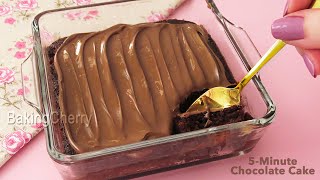 5MINUTE CHOCOLATE CAKE [upl. by Suzy]