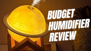 Best Budget Humidifier Review Moon Lamp Humidifier [upl. by Stedmann]