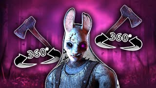 Hitting the most INSANE 360s with HUNTRESS…  Dead by Daylight [upl. by Leahkim]