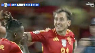 Oyarzabal Winning Goal Vs England  Spain Vs England Highlights  Euro 2024 Final [upl. by Asilrac169]