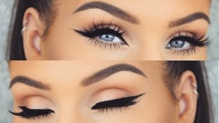 How To Perfect Winged Eyeliner Every Time  Cat Eye Tutorial [upl. by Manoff]