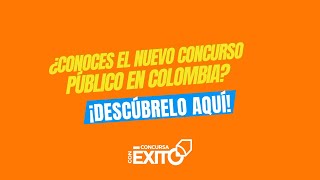 ¿Conoces El Nuevo Concurso Público En Colombia ¡Descúbrelo Aquí [upl. by Sidra]