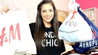 FallWinter Clothing Haul HampM Urban Outfitters Aero  more [upl. by Reiko23]