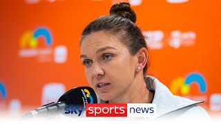 Im not a cheater  Simona Halep responds to Caroline Wozniacki comments [upl. by Eleph]