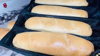 how to make homemade Hoagie Rolls [upl. by Attayek562]