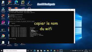 Afficher le mot de passe dun wifi inconnu avec CMD sous windows [upl. by Sutton]