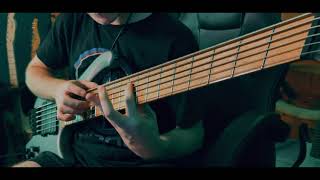 ZaKrahe  Refracting Light Bass Playthrough Darkglass ADAM [upl. by Nyhagen]