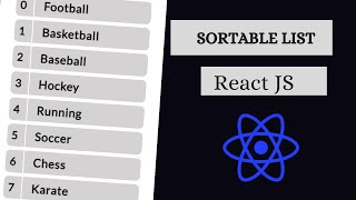 React JS How to Build a Sortable Drag and DROP APP  DRAG and DROP API [upl. by Aicilif346]