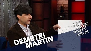 Demetri Martin Shares His Early Comedy Drawings [upl. by Emiline295]