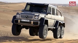 Mercedes G 63 AMG 6x6 Luxus für Scheichs [upl. by Venn794]