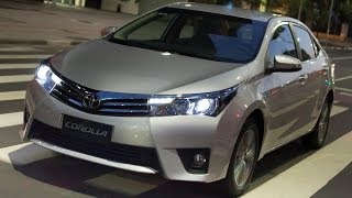 Novo Corolla 2015 em detalhes  vídeo oficial  wwwcarblogbr [upl. by Rebeh]